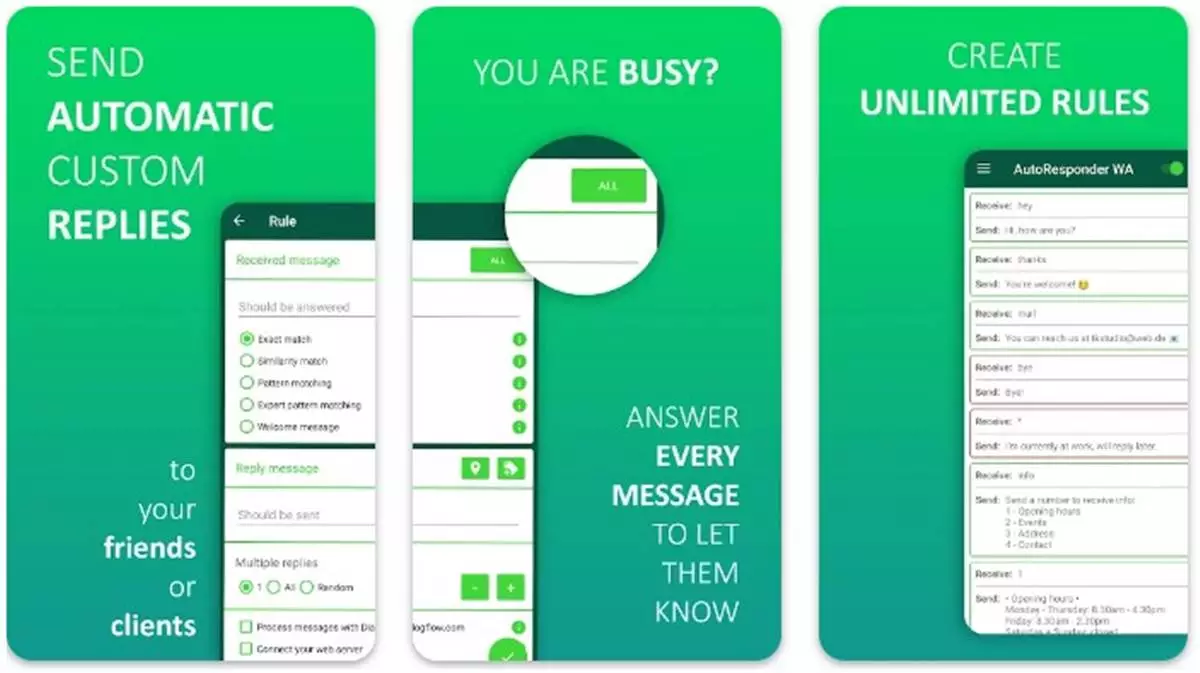 Aplikasi Auto Responder for WhatsApp 